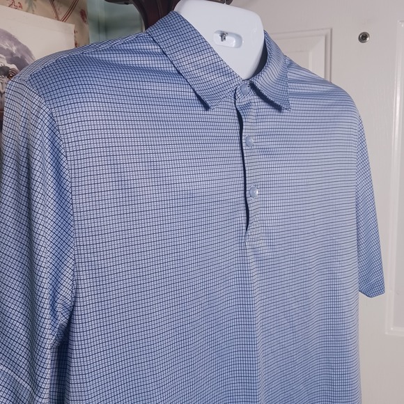 CB DryTec Lady Bird Golf Course Golf Polo Wicking Breathable Men Lt Blue LG - Picture 4 of 16
